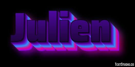 Julien Text effect