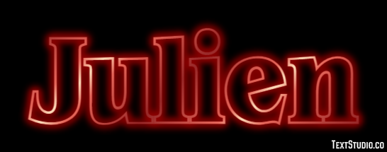 Julien Text effect