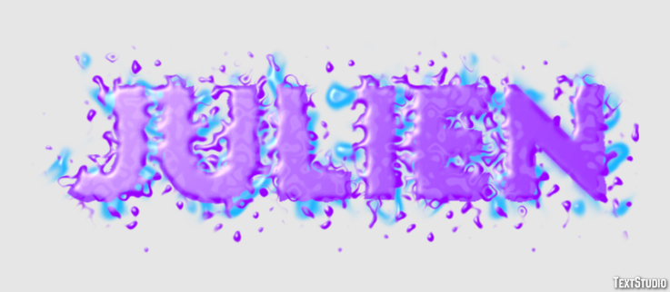 Julien Text effect