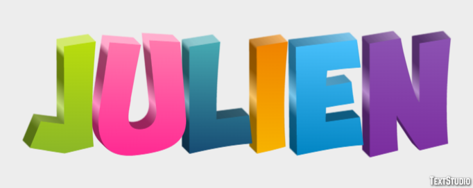 Julien Text effect
