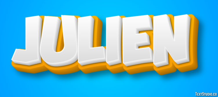 Julien Text effect