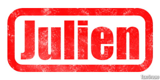 Julien Text effect