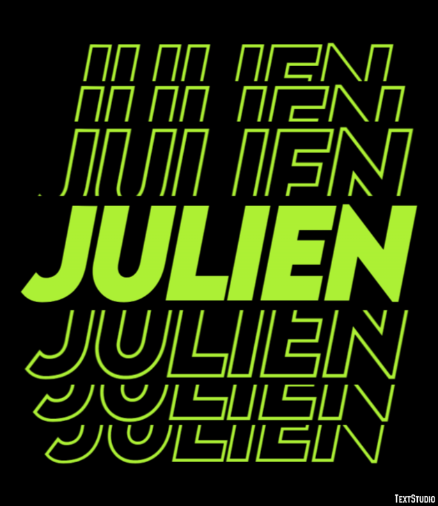 Julien Text effect