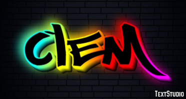 Clem Text effect