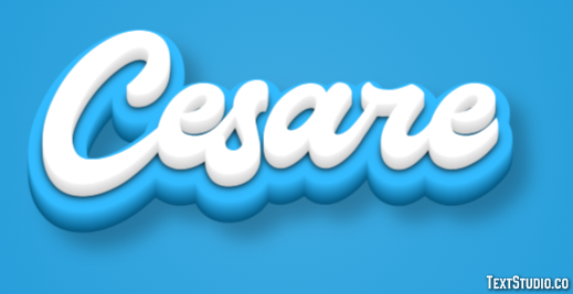 Cesare Effetto testo