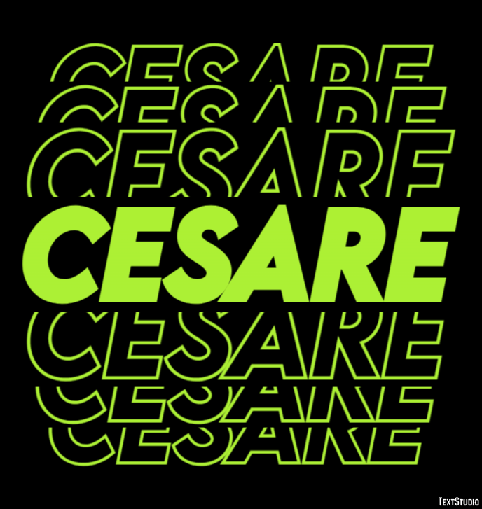 Cesare Effetto testo