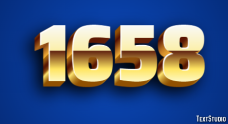 1658 Text Effect