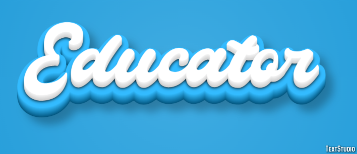 Educator Text Effect