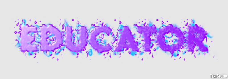Educator Text Effect