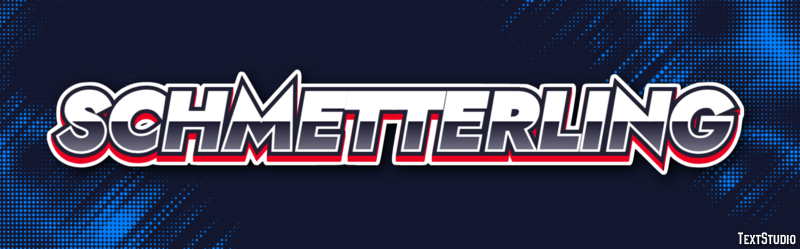Schmetterling Text Effect