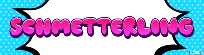 Schmetterling Text Effect