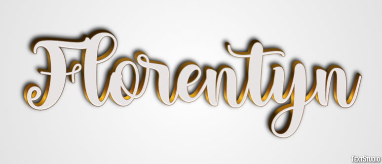 Florentyn Texteffekt
