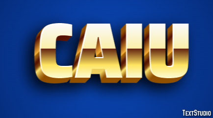 Caiu Effet de texte