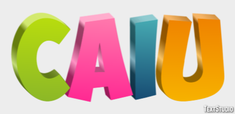 Caiu Effet de texte
