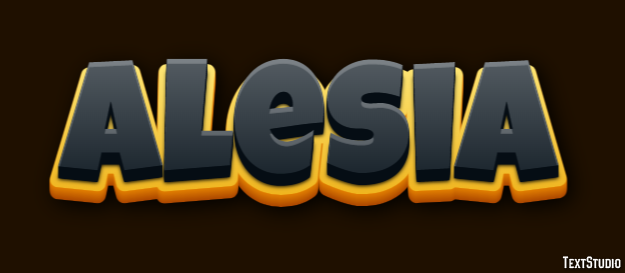 Alesia Text effect