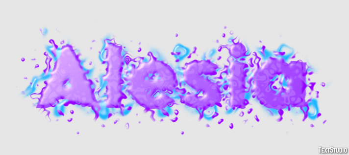 Alesia Text effect