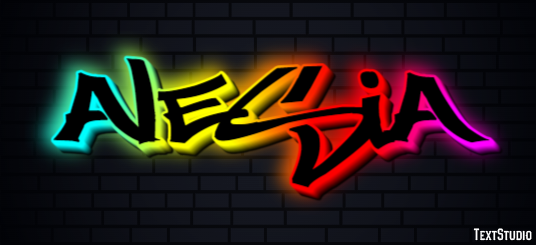 Alesia Text effect