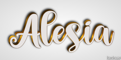 Alesia Text Effect