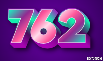 762 Text Effect