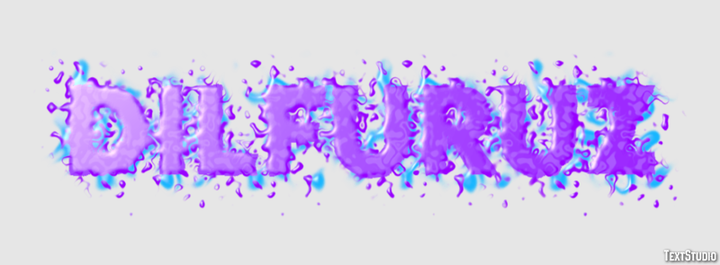 Dilfuruz Efecto de Texto