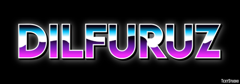 Dilfuruz Efeito de texto