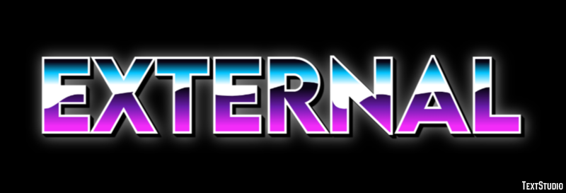 External Text Effect