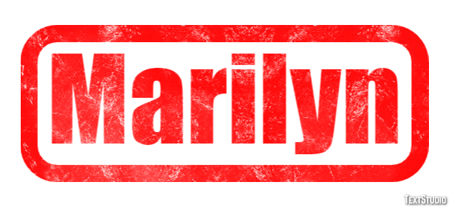 Marilyn テキスト効果