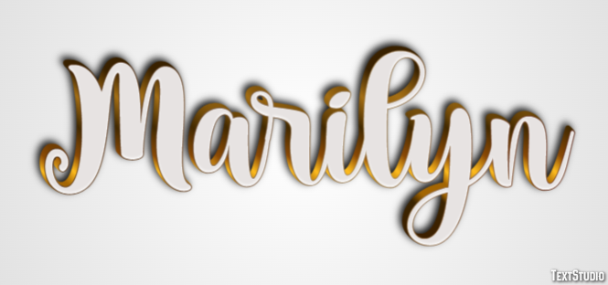 Marilyn Эффект текста