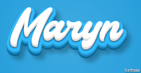 Maryn Efekt tekstowy