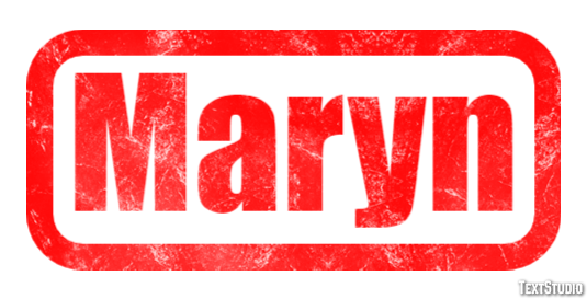 Maryn Efekt tekstowy
