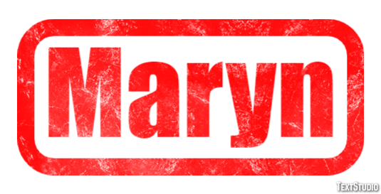 Maryn Efekt tekstowy