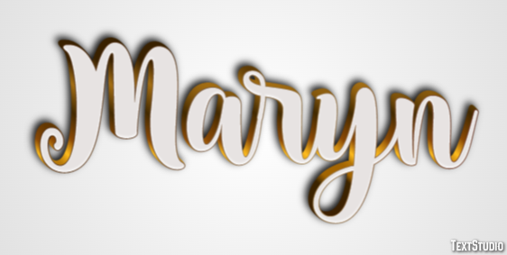 Maryn Efekt tekstowy