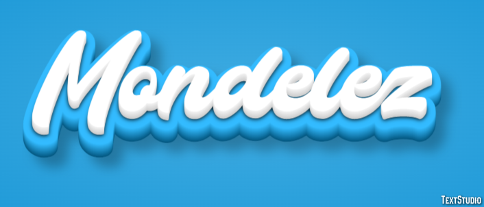 Mondelez Effet de texte