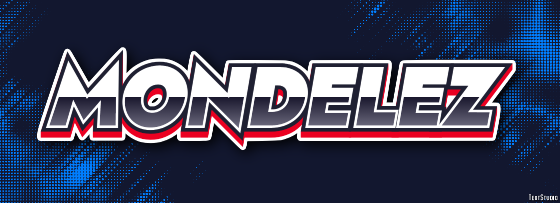 Mondelez Effet de texte