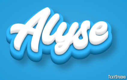 Alyse Text Effect
