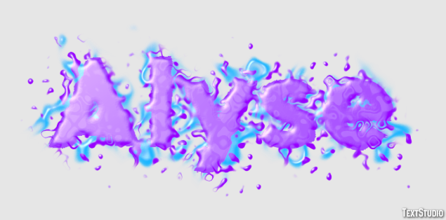 Alyse Text effect