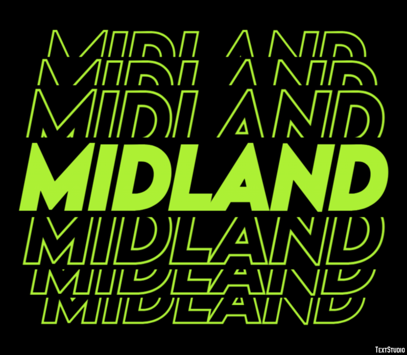 Midland Efekt tekstowy