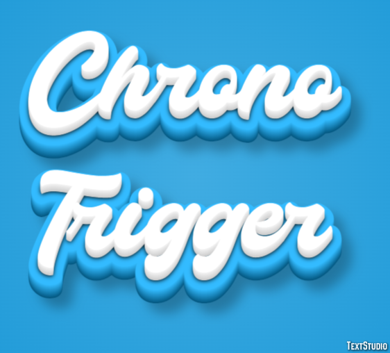 Chrono Trigger Efecto de Texto