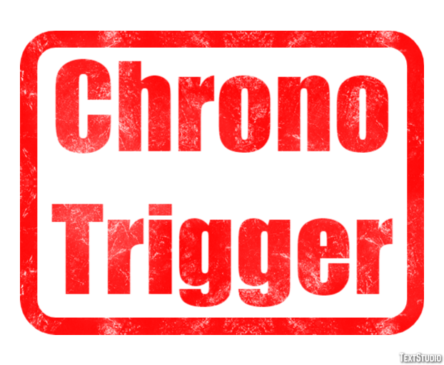 Chrono Trigger Efecto de Texto