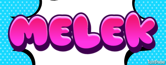 Melek Effetto testo