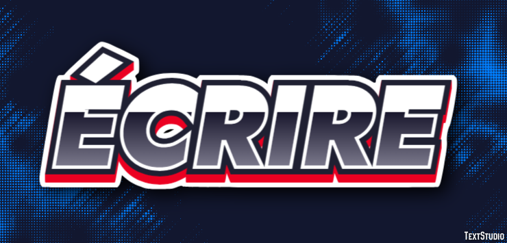 écrire Text Effect