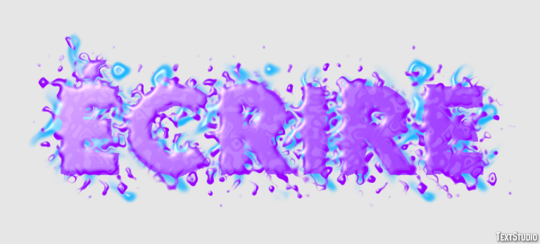 écrire Text Effect