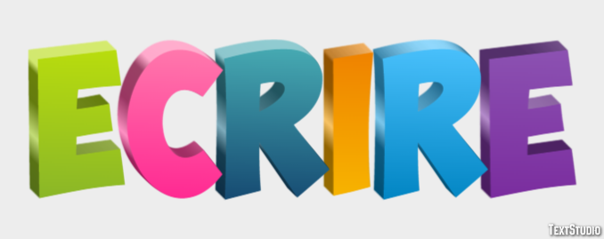 écrire Text Effect
