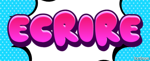 écrire Text Effect