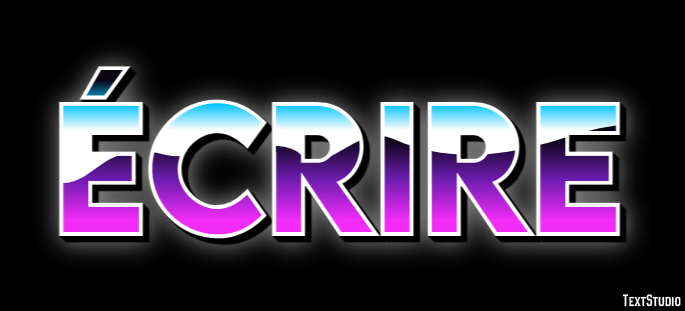 écrire Text Effect