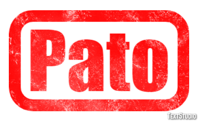 Pato Text effect