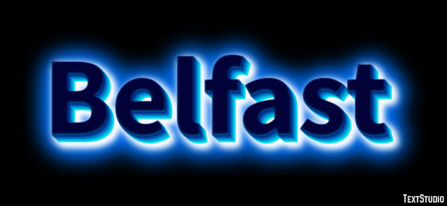 Belfast Efekt tekstowy