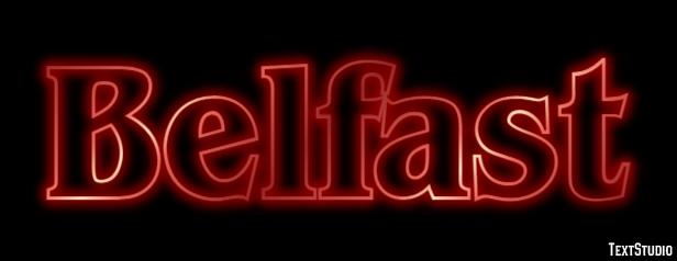 Belfast Efekt tekstowy