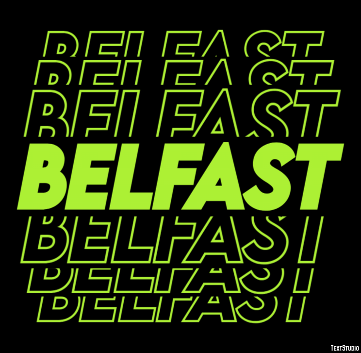 Belfast Efekt tekstowy
