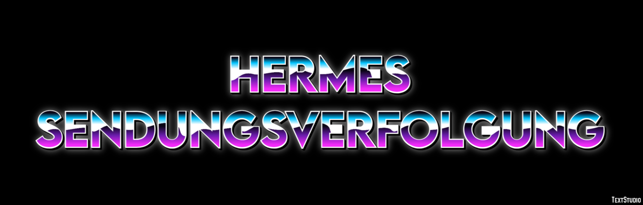 Hermes Sendungsverfolgung Tekst effect